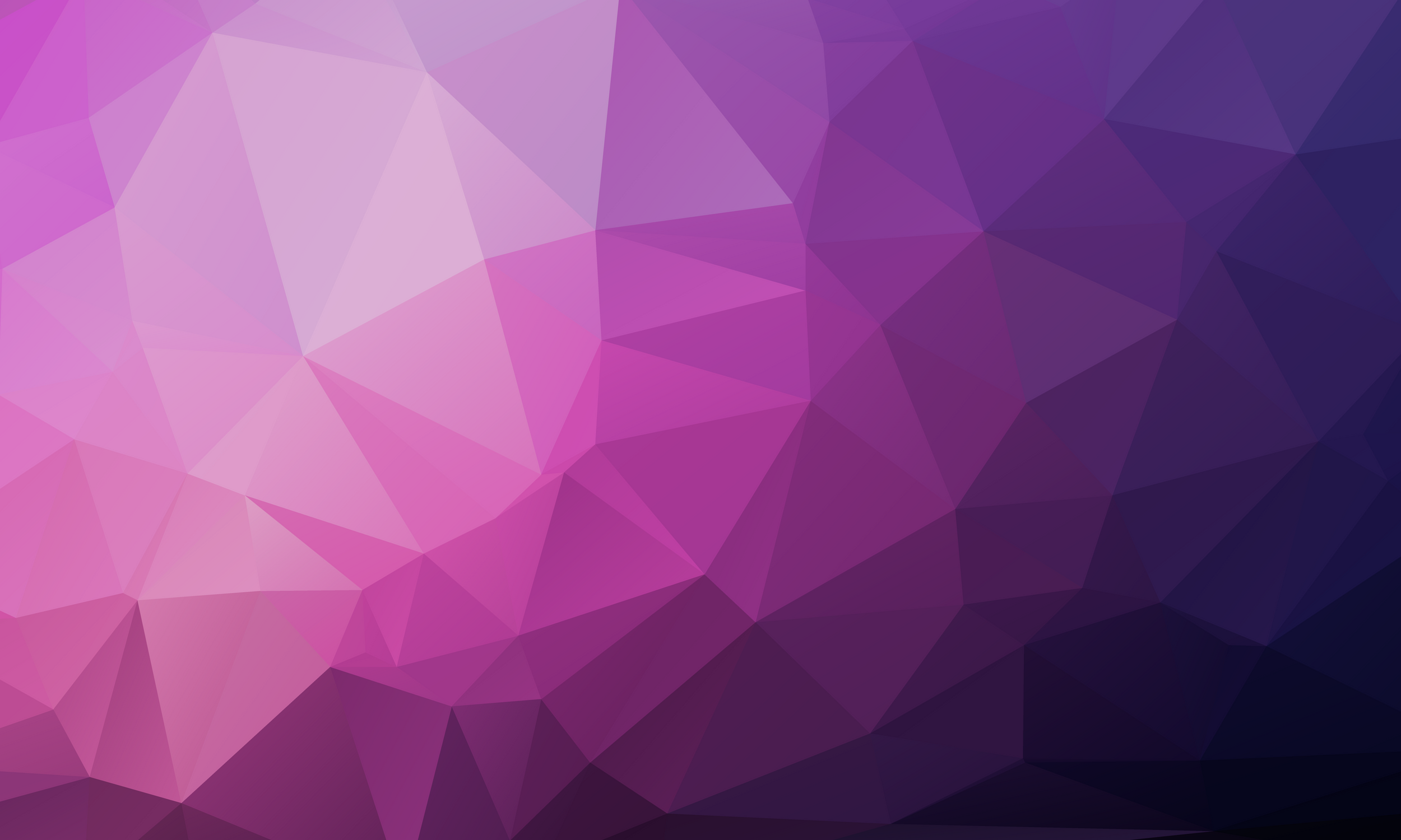 Polygonal abstract deep purple background from triangles